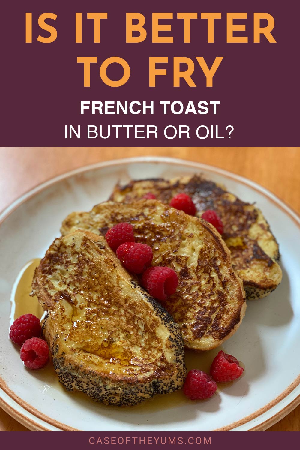Toasts on white plate - Is It Better To Fry French Toast In Butter Or Oil?