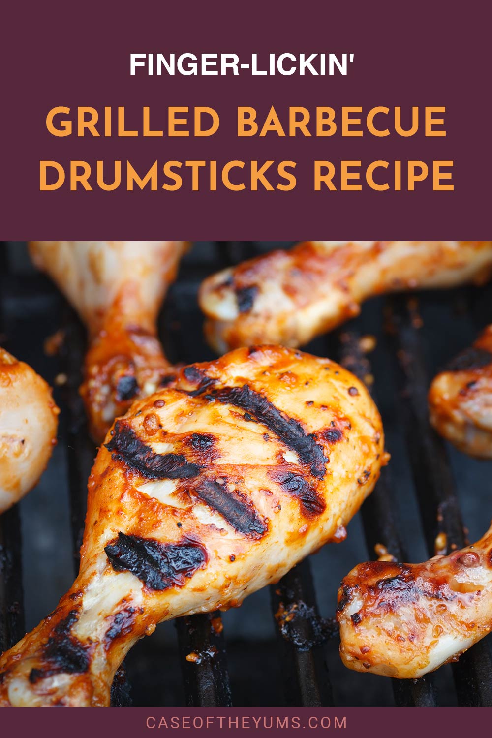 Barbecue chicken on grill - Finger-Lickin' Grilled Barbecue Drumsticks Recipe.